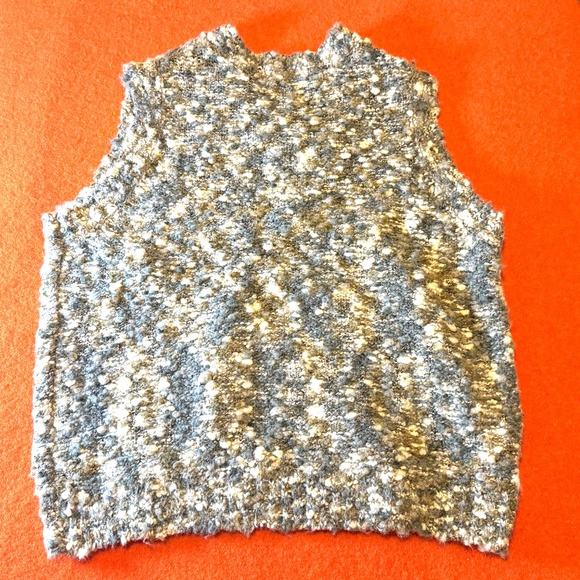 Obey Reuben gray marled touch of wool soft sweater vest NWT - Picture 7 of 8